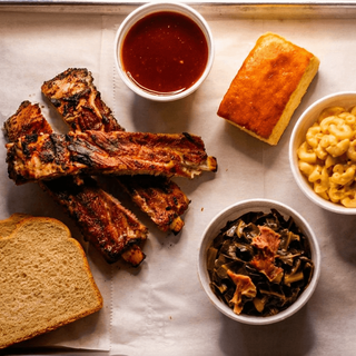 Half Slab Pork Long Rib Platter