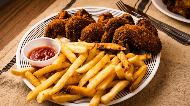 Snack Wings Platter.